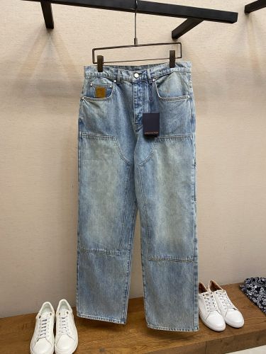 デニム カーペンターパンツ ルイ・ヴィトン ジーンズ コピー デニムパンツ