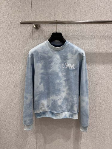 タイダイ スウェットシャツ ルイ・ヴィトン Tシャツ コピー クルーネック