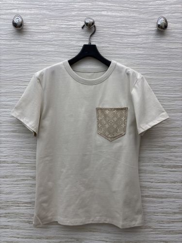 シグネチャー ポケットTシャツ ルイ・ヴィトン Tシャツ コピー コットン