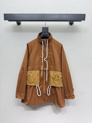 コントラストインサートコート ルイ・ヴィトン ジャケット コピー レディース