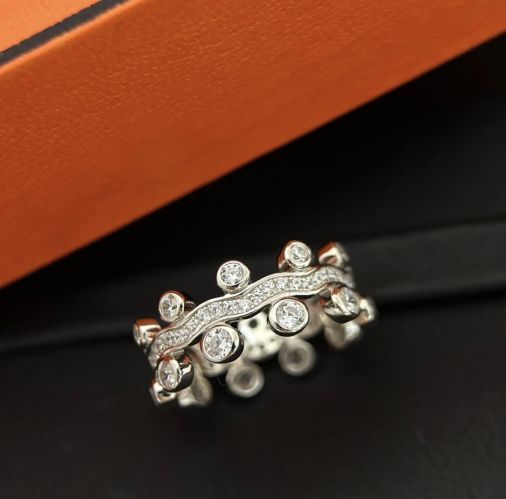 エレガント 合わせやすい レディース リング エルメス 指輪 偽物 アクセサリー