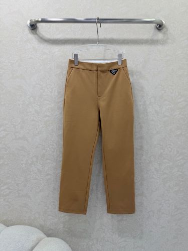 シンプル 上品 テーパードパンツ プラダ パンツ 偽物 レディース キャメル