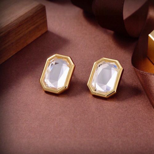 大粒 クリスタル ピアス バレンシアガ イヤリング 偽物 合わせやすい