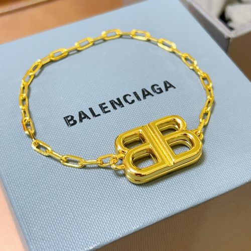 BBロゴ チェーンブレスレット バレンシアガ ブレスレット 偽物 ユニセックス