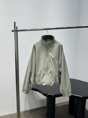 オーバーサイズ ジップアップ トラックジャケット バレンシアガ ジャケット コピー ユニセックス