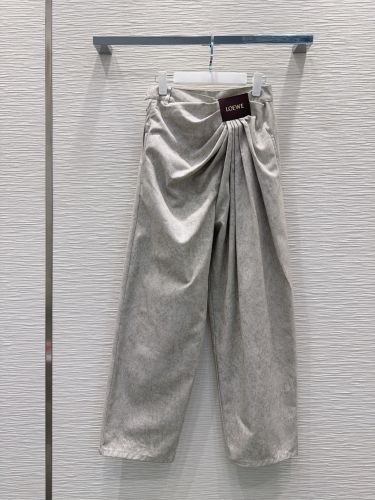 ロエベ パンツ コピー 上品 エレガント ロングパンツ トラウザーズ レディース 