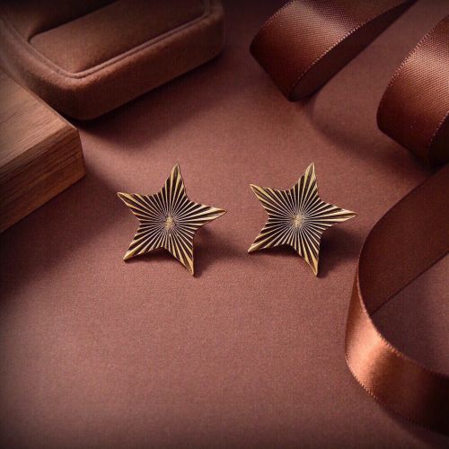 洗練された スター スタッドピアス イヴ・サンローラン イヤリング 偽物