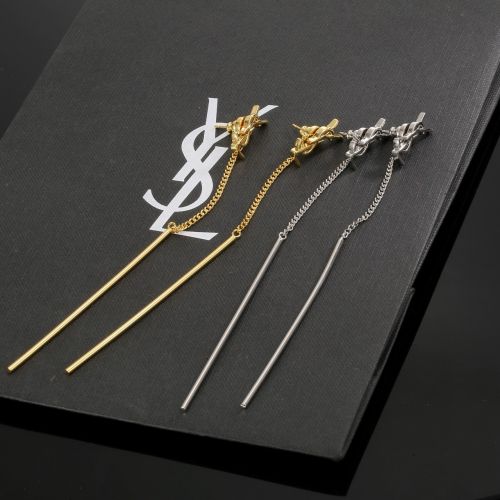 洗練された YSL ロングピアス イヴ・サンローラン イヤリング 偽物