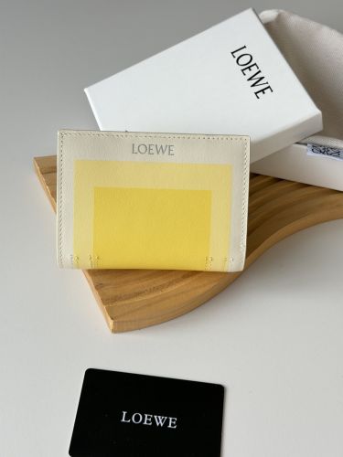 LOEWE x Albers コンパクトウォレット ロエベ 財布 スーパーコピー イエロー