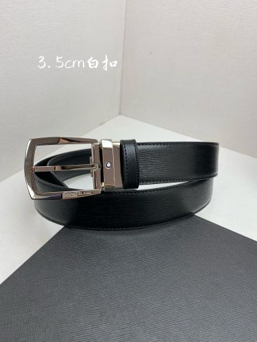 モンブラン ベルト 偽物 シンプル 洗練された ビジネス レザーベルト  
