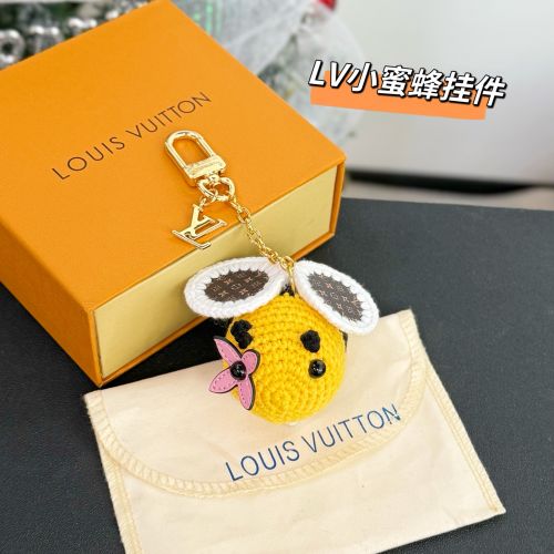 バッグチャーム･ビー LV クロシェ ルイ・ヴィトン キーホルダー 偽物