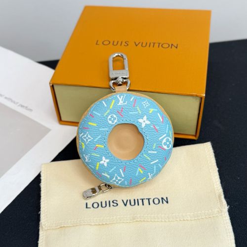 バッグチャーム･LV ドーナッツ ルイ・ヴィトン キーホルダー 偽物 ライトブルー