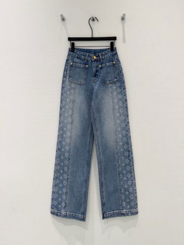 モノグラム デニムパンツ ルイ・ヴィトン ジーンズ コピー レディース