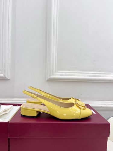 GUCCI ホースビット スリングバック パンプス グッチ パンプス コピー イエロー