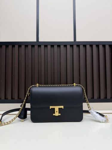 飽きのこない T タイムレス レザー ショルダーバッグ トッズ バッグ コピー ブラック