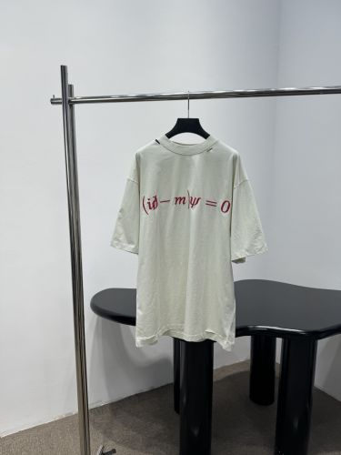 バレンシアガ Tシャツ コピー ユニセックス 刺繍入り オーバーサイズ 半袖Tシャツ 