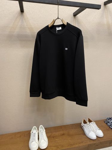 シンプル トリオンフ刺繍 スウェットシャツ セリーヌ Tシャツ 偽物 ブラック