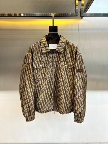 上品 カジュアル クリスチャン・ディオール ジャケット 偽物 ディオール オブリーク ブルゾン