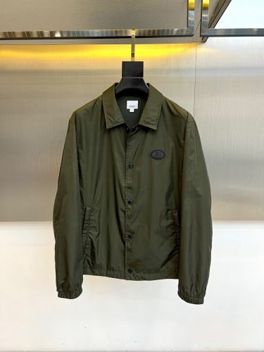 大人 カジュアル コーチジャケット バーバリー ジャケット 偽物 グリーン