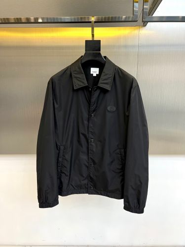 大人 カジュアル コーチジャケット バーバリー ジャケット 偽物 ブラック