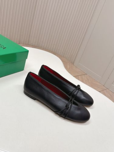 ボッテガ・ヴェネタ ローサ メリージェーン バレリーナ スーパーコピー ブラック