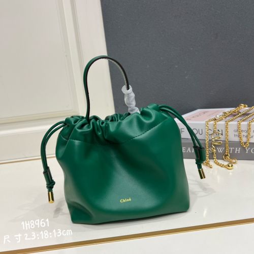 爽やか クロエ バッグ コピー チェーン付き CHLOÉ ICONSショルダーバッグ グリーン