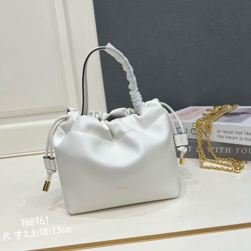 洗練された クロエ バッグ コピー チェーン付き CHLOÉ ICONSショルダーバッグ ホワイト