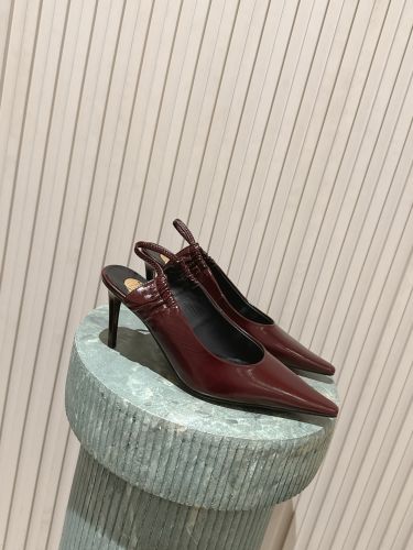 YSL アン＝マリー スリングバックパンプス イヴ・サンローラン パンプス コピー ボルドー