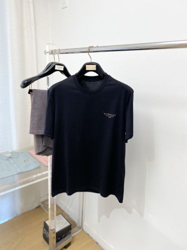 シンプル 合わせやすい ロゴ 半袖Tシャツ ジバンシィ Tシャツ 偽物 ブラック