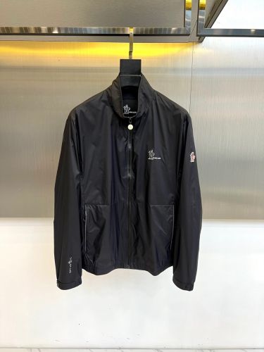 軽量 カジュアル スタンドカラー ブルゾン モンクレール ジャケット 偽物 ブラック