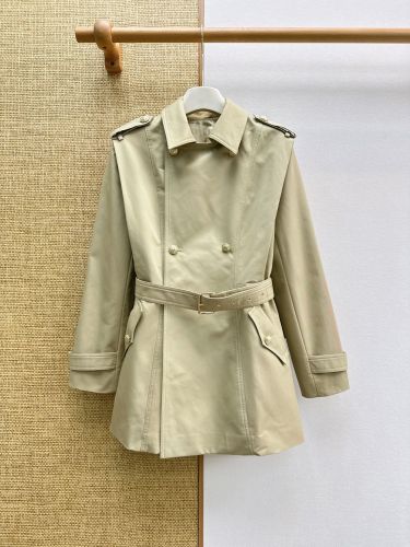 クラシック 洗練された ベルト付き トレンチコート バルマン ジャケット コピー 