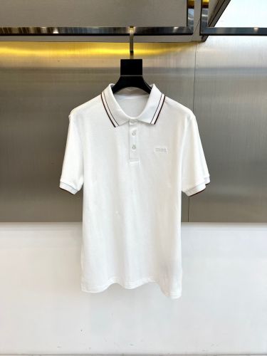 定番 カジュアル コットン 半袖 ポロシャツ エルメネジルド・ゼニア Tシャツ 偽物 ホワイト