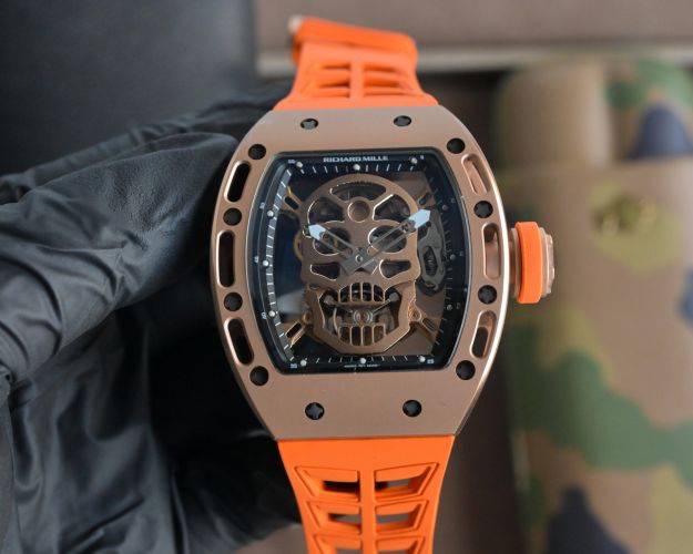 目を引く リシャール・ミル RM052 コピー スケルトン 自動巻き 腕時計 ウォッチ
