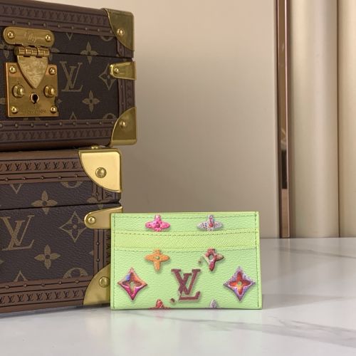 M28046 カードケース ポルト カルト･ダブル ルイ・ヴィトン 財布 スーパーコピー グリーン