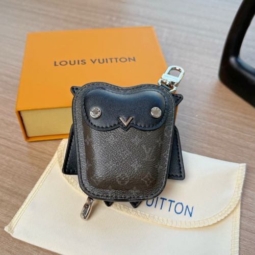 バッグチャーム･LV オウル ルイ・ヴィトン キーホルダー 偽物 ブラック