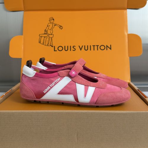 ルイ・ヴィトン LV スニーカリーナ メリージェーン スーパーコピー レディースシューズ ピンク