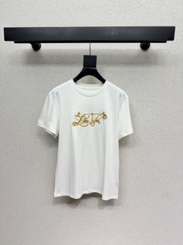 ルイ・ヴィトン 半袖Tシャツ コピー シグネチャー エンブロイダリー Tシャツ