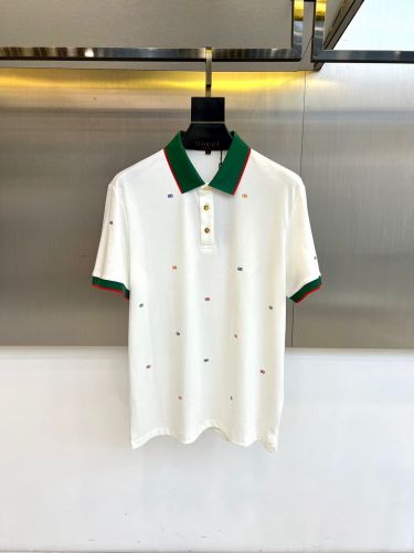 エレガント カジュアル GGロゴ 半袖ポロシャツ グッチ Tシャツ 偽物 ホワイト