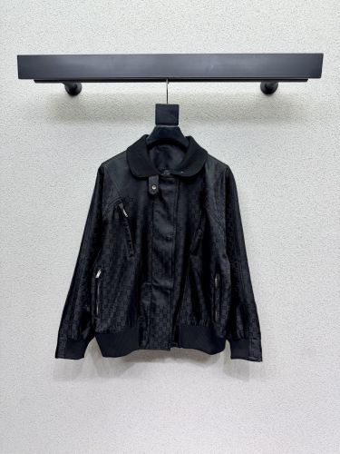 カジュアル GG ジップアップブルゾン グッチ ジャケット コピー ブラック