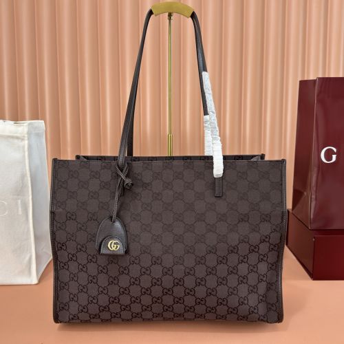 GGキャンバス トートバッグ グッチ バッグ スーパーコピー A4収納可 875056