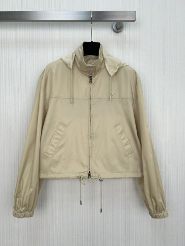 2WAY フード収納可能 クロップジャケット プラダ ジャケット 偽物