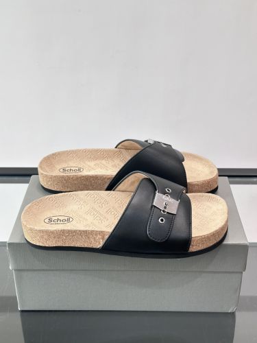 バレンシアガ コピー BALENCIAGA × Scholl コラボレーション サンダル ブラック