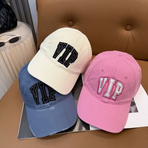 ユニセックス 人気 VIP チームロゴ ベースボールキャップ バレンシアガ キャップ 偽物