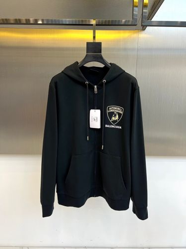 バレンシアガ パーカー 偽物 BALENCIAGA x Lamborghiniコラボ ジップアップパーカー 