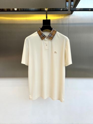シンプル 上品 半袖 ポロシャツ バーバリー Tシャツ 偽物 ホワイト
