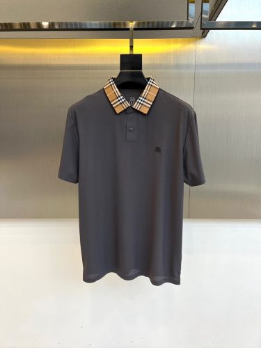 シンプル 上品 半袖 ポロシャツ バーバリー Tシャツ 偽物 グレー