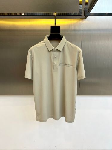 シンプル 洗練された バーバリー Tシャツ 偽物 半袖ポロシャツ ベージュ