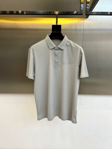 シンプル 洗練された バーバリー Tシャツ 偽物 半袖ポロシャツ グレー