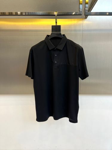 シンプル 洗練された バーバリー Tシャツ 偽物 半袖ポロシャツ ブラック