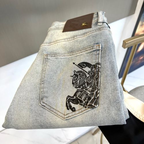 バーバリー ジーンズ 偽物 カジュアル 合わせやすい デニムパンツ